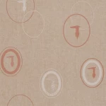 Italian Patterned Wall Decoration, Size 10m×1.06m, light brown Color, Model 5858  