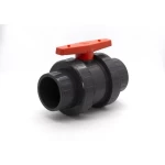 Dolphy 820 Air Plastic Stop Valve Size 4 inch, Black Color