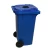 Plastic Container 120 Liter Capacity Polyethylene Blue | saudi factory for drums co. (srco) - Image 2