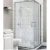 Glass Shower Cabin with Square Shower Tray Size 48×202 cm | Abyat Company