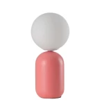 Classic Table Lamp, 33 cm Height, 12 cm Width, Rosy Color