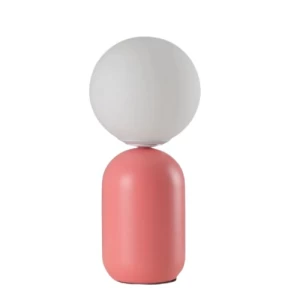 Classic Table Lamp 33 cm Height 12 cm Width Rosy Color | 4827