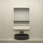 Rectangle Reflector, Silver Aluminum Frame, Size 60 × 80 cm