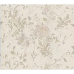  Wall decoration floral design, size 10 m x 1.06 m, pale beige color, model 81425