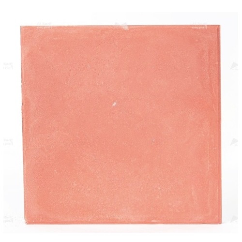 Concrete Floor Tile 40x40x5 cm Light Red Color CONT-40405-LRD-D26 | Al Sarif Building Materials