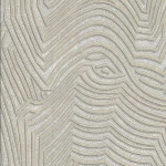 ورق جداري كلاسيكي غلاف فينيل، طول 15.6م، عرض 106 سم، لون بني على ذهبي خفيف