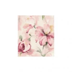Floral wallpaper pink color, size 10mx0.53m, model aq50001
