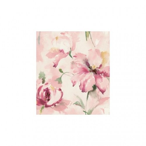 Floral Wallpaper Pink Color, Size 10mx0.53m, Model aq50001 | Balbaid Decor Company