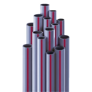 CPVC Pipes Nominal Pressure 25 Bar Size 40 mm Thickness 4.5 mm Gray | Modern Technology Factory for Plastic