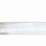 بلاط سيراميك سطح مطفي للجدران الداخلية والخارجية، لون ابيض ورمادي، أبعاد 7.5×30 سم، سماكة 10 ملم