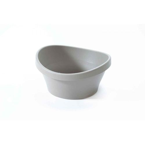 Plastic Planter Size 42×45 cm Round Shape Gray | Sultan Garden Center