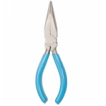 Long Jaw Pliers, Blue, Overall Length 6 Inch, Jaw Length 2 inch