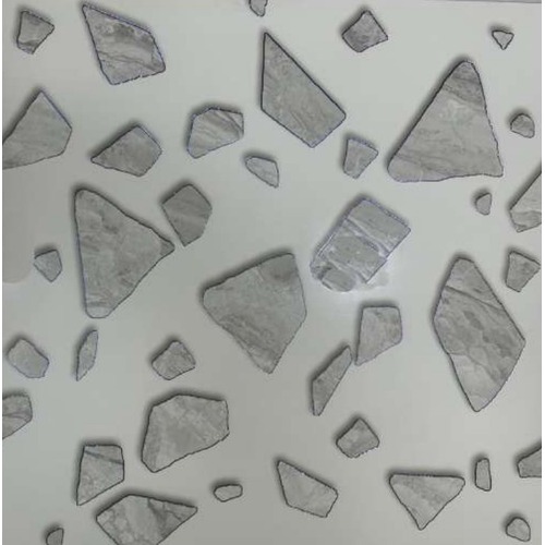 Chinese Gloss Porcelain Flooring 80x80 cm, Thickness 10 mm, Gray Color | Al Muhaidib Sanitary and Ceramic