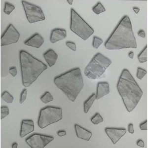 Chinese Gloss Porcelain Flooring 80x80 cm, Thickness 10 mm, Gray Color | Al Muhaidib Sanitary and Ceramic