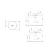 Round Ceramic Counter Top Wash Basin 430 mm, Brilliant White | Hatch Company - Image 3