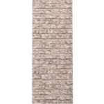 ورق حائط تصميم حجري مقاس 10م×0,53م، لون بني فاتح