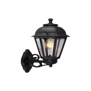 Saba Wall Light E27 Without Bulb, Black, Size 460×275 mm | Saba