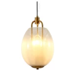 Classic Ceiling Pendant, Size 10x23x36 cm, transparent color