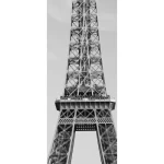 Wall mural for decoration cities design, size 86×200cm, gray color