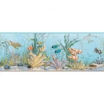 Youth and children wall decoration, multicolor, length 10 m, width 0.53 m, model GK9003BD  