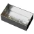 Switch Box with Brass Earth, Galvanized Steel Size 7x14x3.5 cm, Thickness 0.6 mm | Alrouf