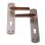 Door Handle Wood Silver Color