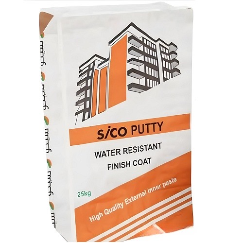 معجون بودرة فيرنو لون اوف وايت، كيس ورقي 25 كجم | دهانات Sico Paints