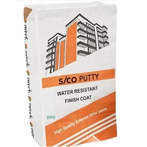 معجون بودرة فيرنو لون اوف وايت، كيس ورقي 25 كجم | دهانات Sico Paints