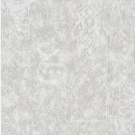 ورق جداري بلجيكي رمادي اللون تصميم شرقية، مقاس 10 م×0.53 م