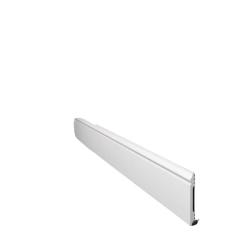 Belgian Foam Wall Skirting Length 2m Width 13mm Height 80mm White | FL1