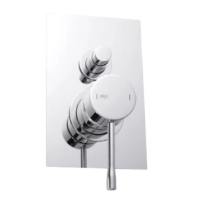 Italian Two Way Concealed Shower Mixer 16×11.4×10 cm, Shinny Chrome | Hatch Company