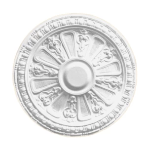 Decorative Ceiling Ornament Size 46 cm White Color | Zakharef Company
