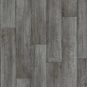 Vinyl Covering for Floors 2.6 mm Thickness Dark Gray, Iconic Design | YT-71756244