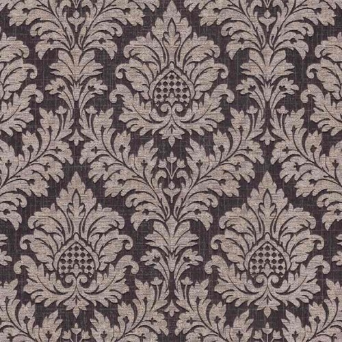 Italian Wall Covering 10m x 0.53m Dark Brown, Model 6259 | Balbaid Decor Company