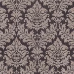 ورق حائط ايطالي مقاس 10 م×0.53 م، لون بني داكن، موديل 6259