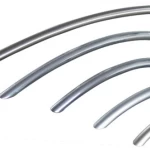 مقبض خزانة مطبخ استيل أو استانليس استيل  ، مقاس 96 مم، تشطيب نيكل مصنفر 