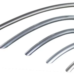Kitchen Pull 96mm Steel or Stainless Steel, Nickel Plating Finish | Kitchen Line Group