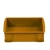 HDPE Plastic Box Multi-Purpose, Size 36×24×10 cm, Golden brown color, Model Number 7SPDD