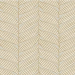 ورق جداري مشجر مقاس 820 سم× 68.5 سم، لون بيج، موديل مودرن متلز