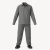 Safety Suit Size XXXL, Gray Color