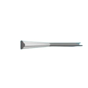 Fiber Wall Frame 240x4 cm White, Model FIB-40 | Fiber