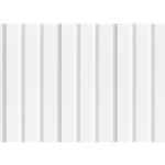 Korean Internal Wood Substitute for Walls Size 122×12×2900 mm  MIGA L001-W | Specialist for Decoration Company