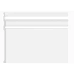 Cyclo Polystyrene Length 2.4 m, thickness 15 cm, White color, Model JU-15