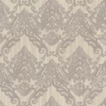 Italian Wall Covering, Beige Color, Length 10 m, Width 0.73 m, Model 26015