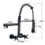 Wall Mounted Kitchen Mixer Pull Out 43x20 cm, Black Color | ALHashim Sanitary Tools - Image 2