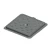 Manhole Cover Cast Iron 300×300 mm Square Shape,  1.5 Tons Load  Gray Color | Saudi Cast Factory