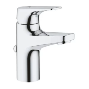 خلاط مغسلة قاعدي حجم صغير كروم، مجموعة BauFlow | Grohe