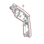 Motor Housing, 0.2 kg, Makita Brand