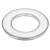 Zinc Plated Flat Washer Size 27 mm White Color Thickness 3 mm Outside Diameter 56 mm DIN125 Standard | Aobsco Company