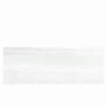 بلاط سيراميك Iceberg للجدران، لون أبيض، سطح لامع، سماكة 8 مم، أبعاد 7.5×22.5 سم